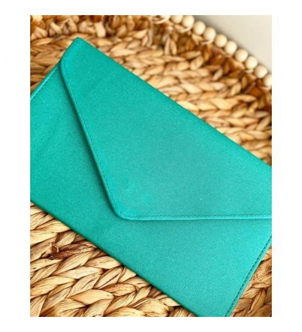 Bolsa Envelope Verde Esmeralda